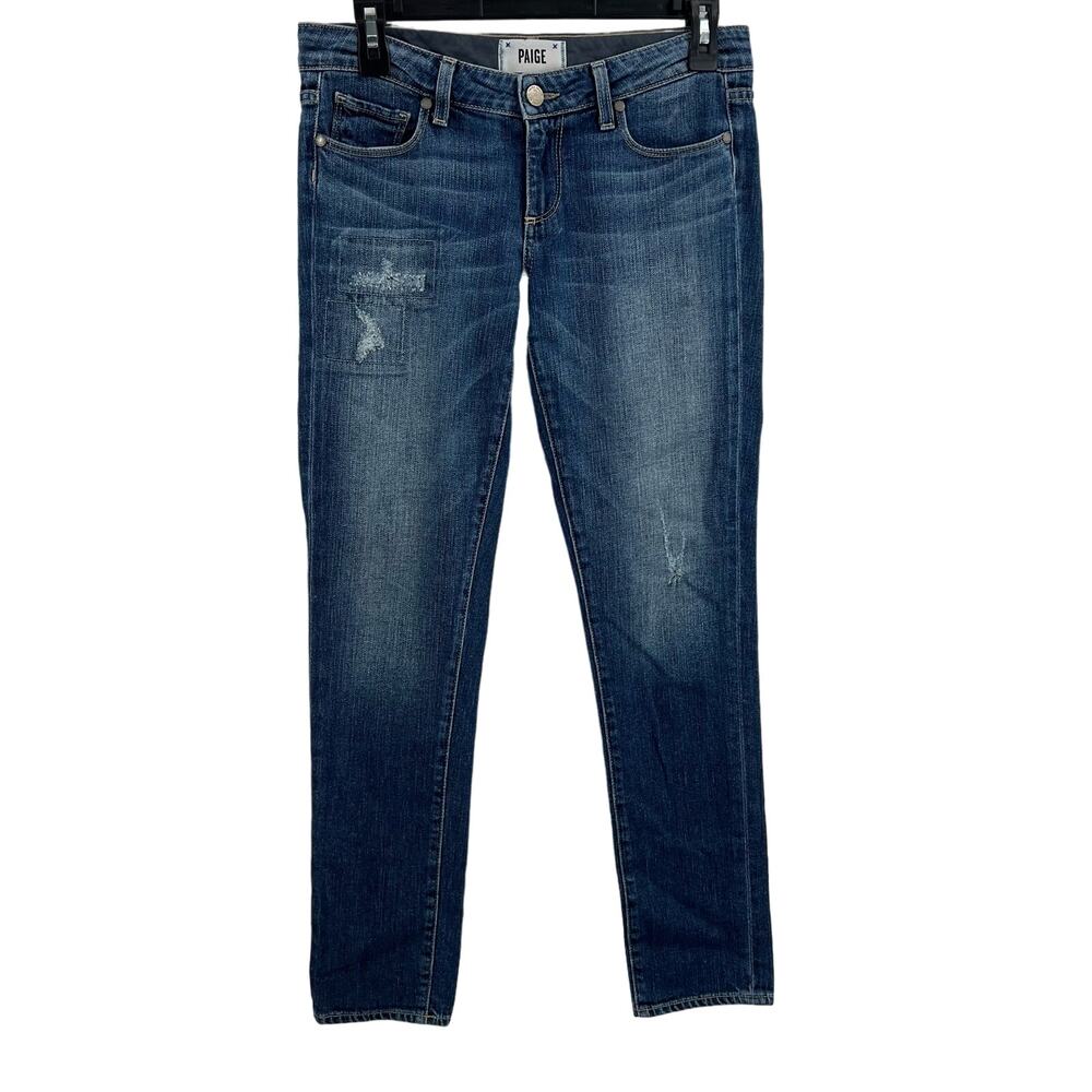 Paige Skyline‎ Ankle Peg Jean 26 Minor Distressing
